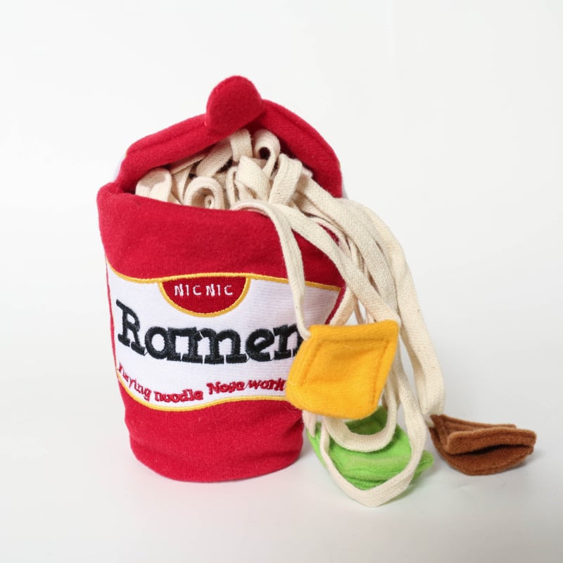 PfotenNudel Interaktives Ramen-Schnüffelspielzeug